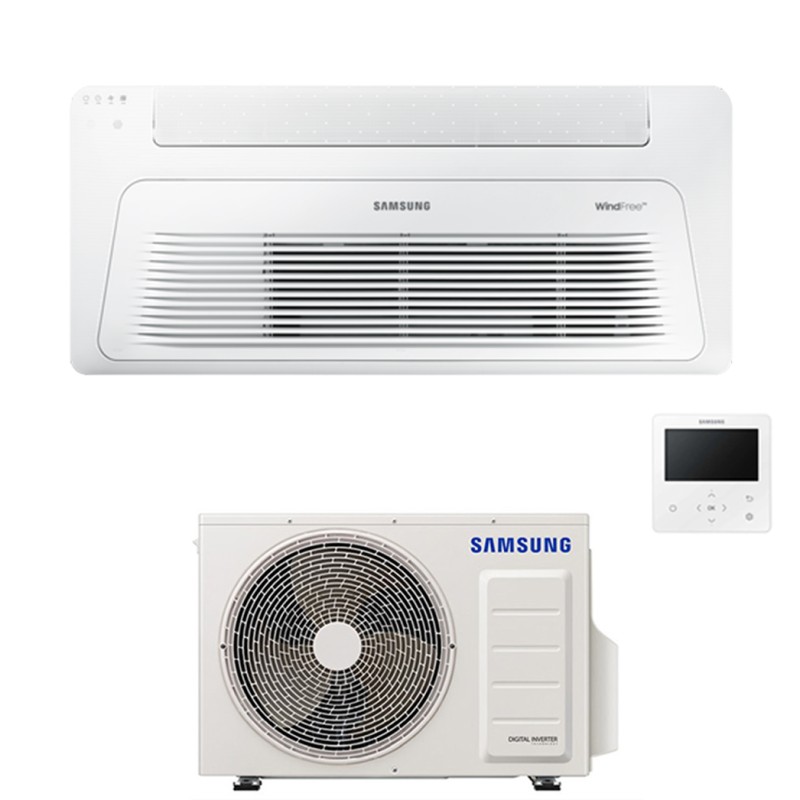 condizionatore samsung cassetta a 1 via windfree 9000 btu monosplit inverter r32 a