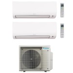 CONDIZIONATORE DAIKIN DUAL SPLIT COMFORA 7000+7000 BTU WIFI INVERTER 2MXM40A A+++