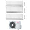 CONDIZIONATORE TOSHIBA TRIAL SPLIT SEIYA SMART 5000+5000+5000 BTU WIFI INVERTER RAS-3M18G3AVG-E A+++