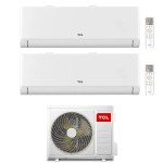 CONDIZIONATORE TCL DUAL SPLIT BREEZEIN P5 9000+9000 BTU WIFI INVERTER MT2730 A++