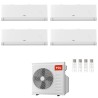 CONDIZIONATORE TCL QUADRI SPLIT BREEZEIN P5 9000+9000+9000+9000 BTU WIFI INVERTER MT3240 A++