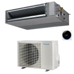 CONDIZIONATORE DAIKIN CANALIZZABILE ULTRAPIATTO MEDIA PREVALENZA 18000 BTU MONOSPLIT INVERTER R32 FBA50A CON COMANDO A FILO A++