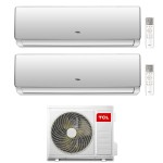 CONDIZIONATORE TCL DUAL SPLIT ELITE F2 9000+9000 BTU WIFI INVERTER MT1420 A++