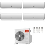 CONDIZIONATORE TCL QUADRI SPLIT ELITE F2 9000+9000+9000+9000 BTU WIFI INVERTER MT3240 A++