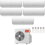 CONDIZIONATORE TCL PENTA SPLIT ELITE F2 9000+9000+9000+9000+9000 BTU WIFI INVERTER MT4250 A++