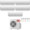 CONDIZIONATORE TCL PENTA SPLIT ELITE F2 9000+9000+9000+12000+12000 BTU WIFI INVERTER MT4250 A++