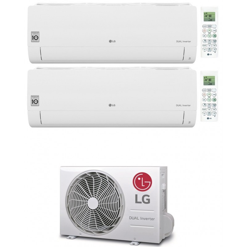 LG LIBERO SMART CONDIZIONATORE WIFI R32 DUAL SPLIT 7000+9000 A+++